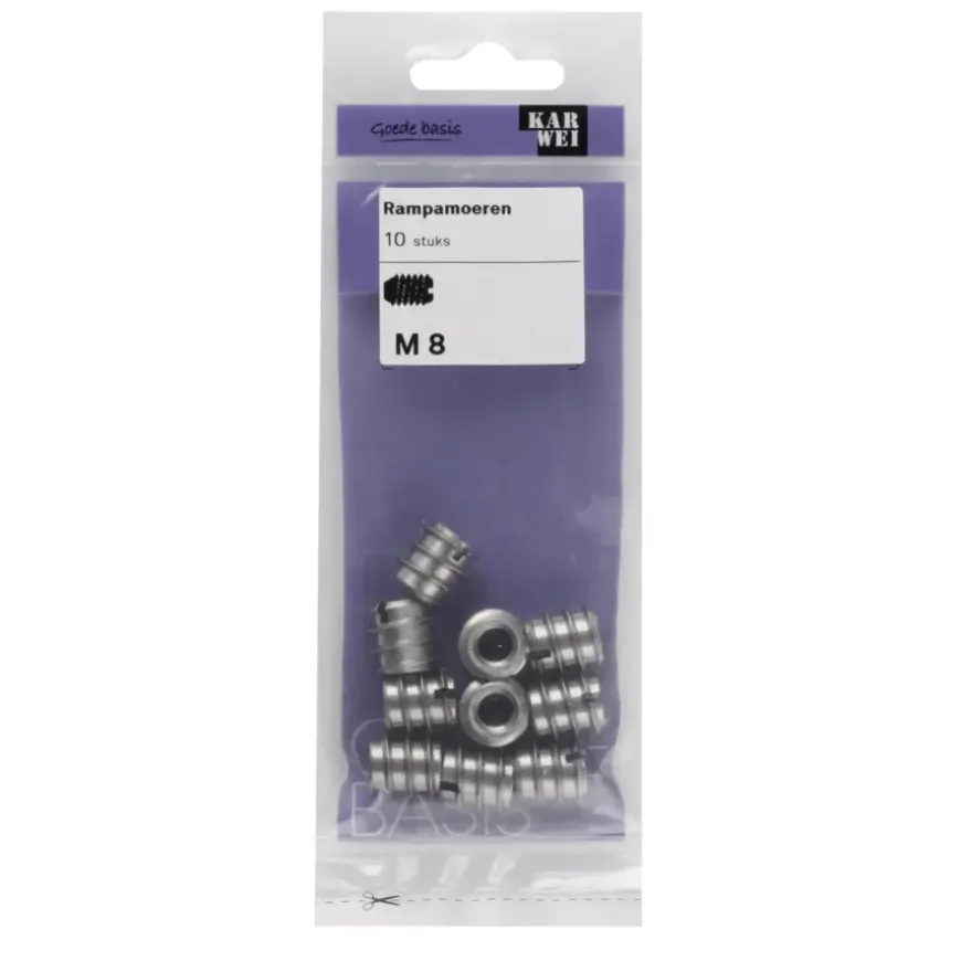 KARWEI rampamoer M8 (10 stuks)