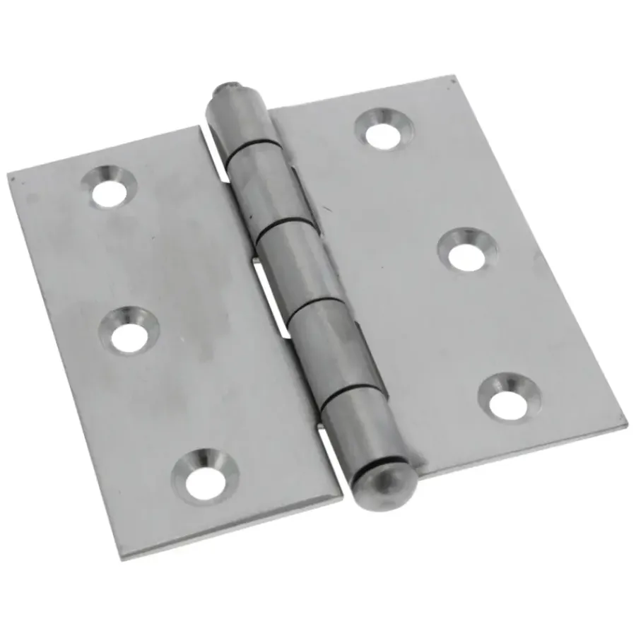 Scharnieren|Deurscharnieren > KARWEI Scharnier 75x75mm RVS