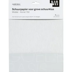 Schuuraccessoires > KARWEI schuurpapier grove schuurklus middel K150