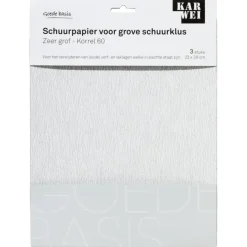 Schuuraccessoires > KARWEI schuurpapier grove schuurklus zeer grof K60