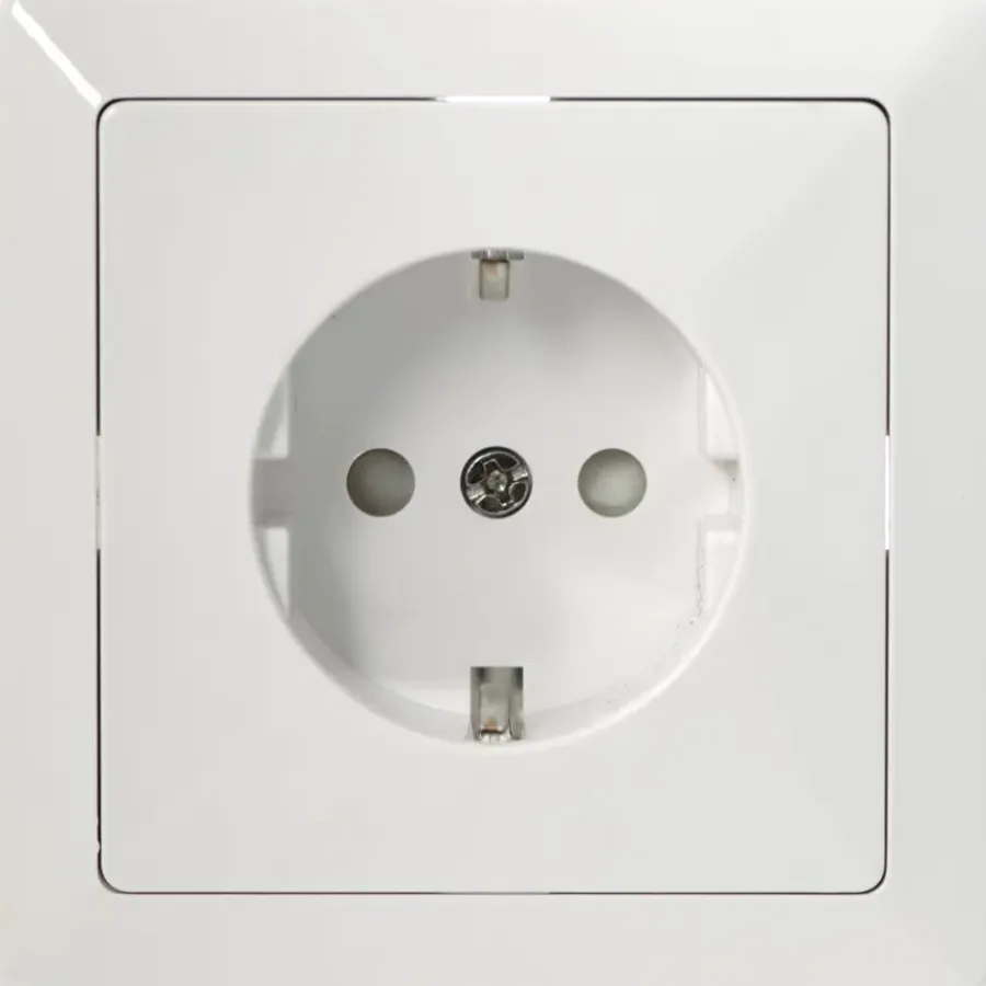 Inbouw Schakelmateriaal|Stopcontacten & Overige Contactdozen > KARWEI Solis enkel wandcontactdoos wit
