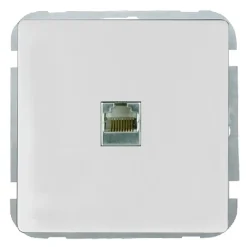 Inbouw Schakelmateriaal|Stopcontacten & Overige Contactdozen > KARWEI Solis Wandcontactdoos UTP Wit