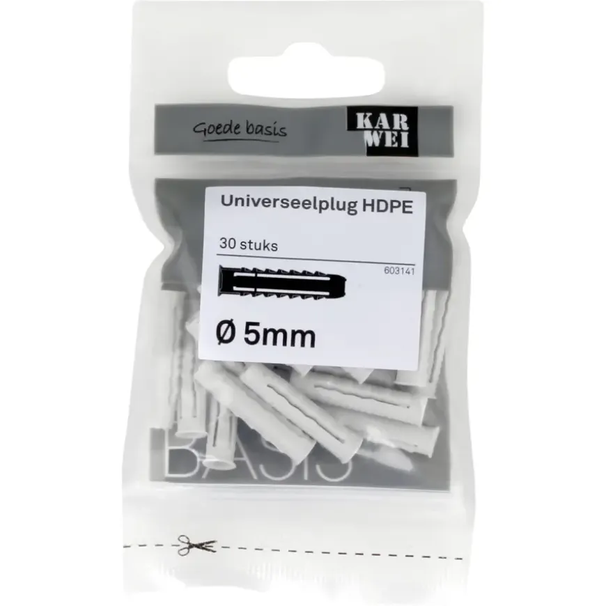 KARWEI uni-plug 5x25mm 30ST