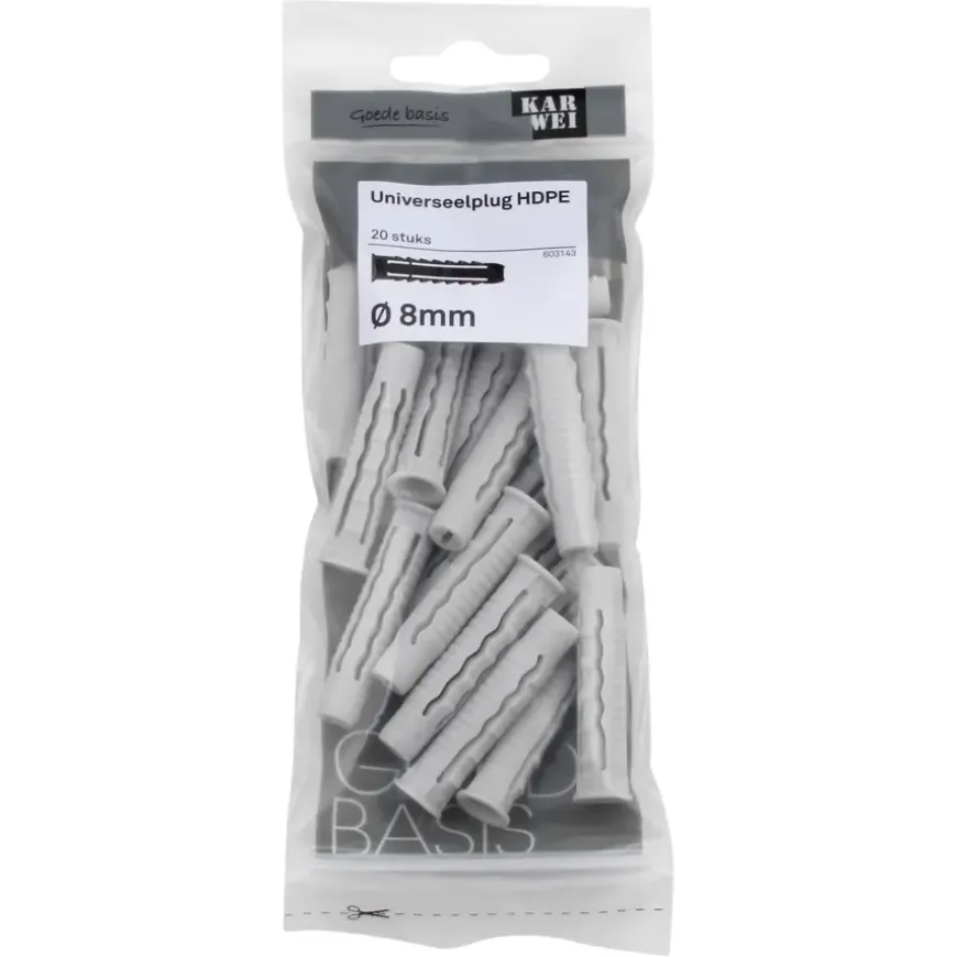 KARWEI uni-plug 8x40mm 20ST