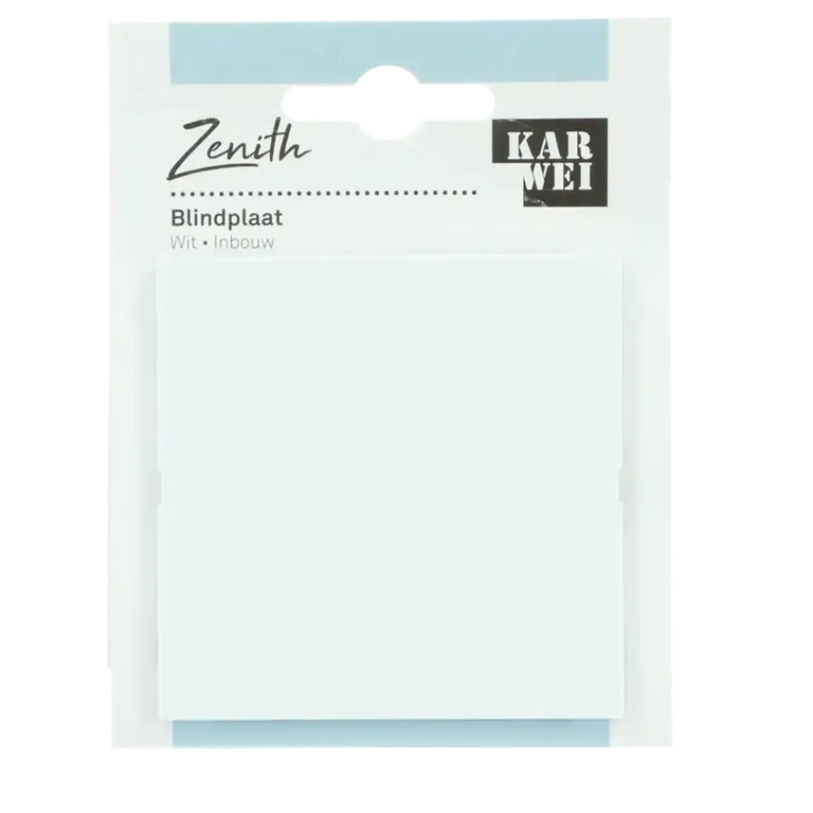 Afdekramen|Inbouw Schakelmateriaal > KARWEI Zenith afdekplaat wit