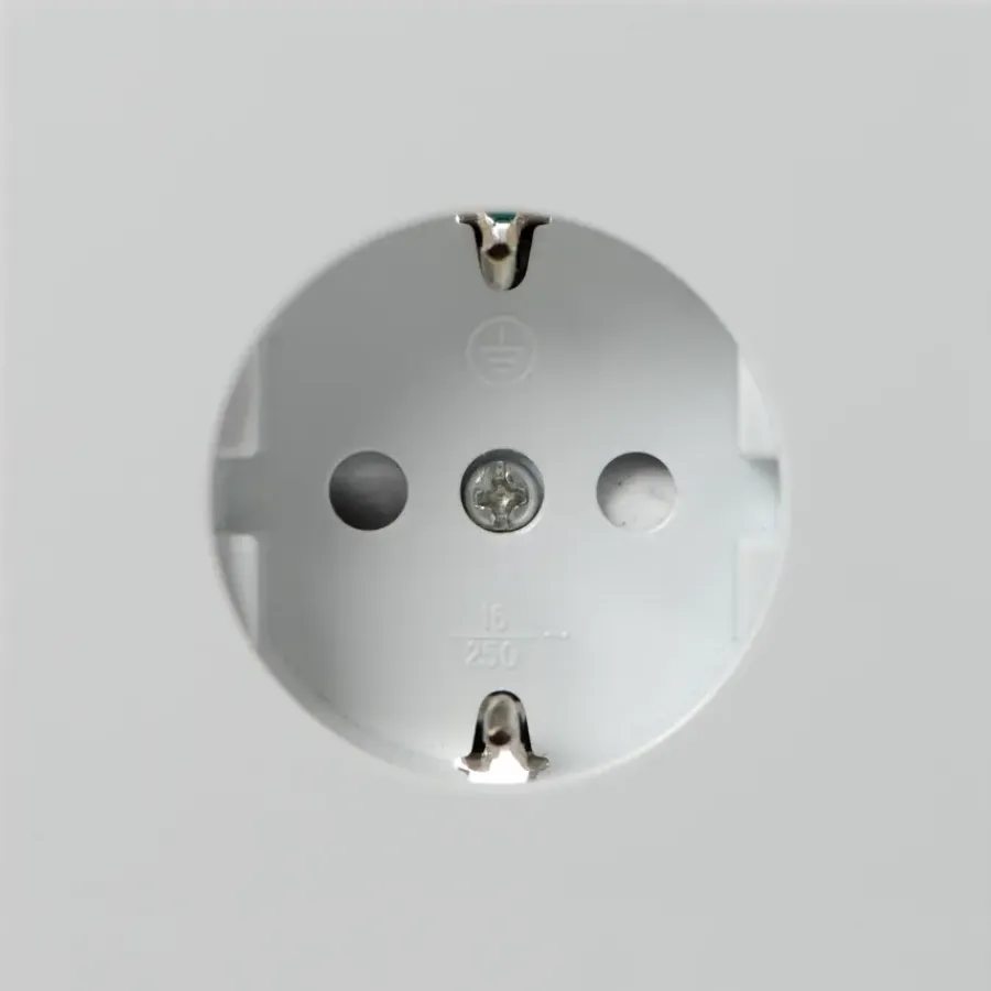 Inbouw Schakelmateriaal|Stopcontacten & Overige Contactdozen > KARWEI Zenith enkel wandcontactdoos wit