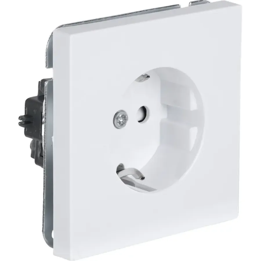 Inbouw Schakelmateriaal|Stopcontacten & Overige Contactdozen > KARWEI Zenith enkel wandcontactdoos wit