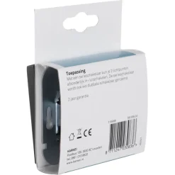 Schakelaars|Stopcontacten & Overige Contactdozen > KARWEI Zenith serieschakelaar mat zwart
