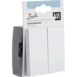 Schakelaars|Stopcontacten & Overige Contactdozen > KARWEI Zenith serieschakelaar wit