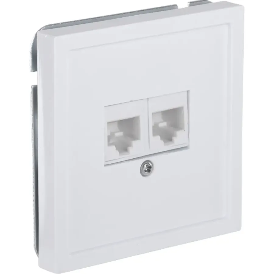 Inbouw Schakelmateriaal|Stopcontacten & Overige Contactdozen > KARWEI Zenith Wandcontactdoos UTP Wit