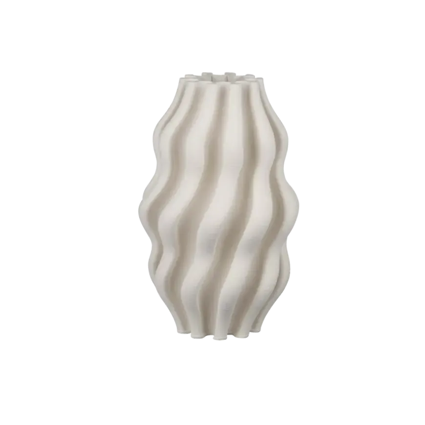 Keramieken vaas 3D 22x22x34cm