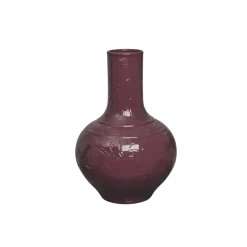 Keramieken vaas paars 31x31x54cm