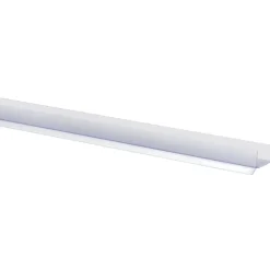 Kunststofprofielen|Overgangsprofielen > Geen Keukenplintprofiel kunststof 9.5x20mm transparant lengte 260cm