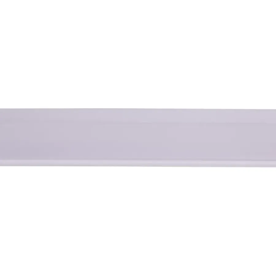 Kunststofprofielen|Overgangsprofielen > Geen Keukenplintprofiel kunststof 9.5x20mm transparant lengte 260cm