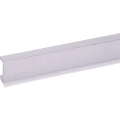Kunststofprofielen|Overgangsprofielen > Geen Keukenplintprofiel kunststof 9.5x20mm transparant lengte 260cm