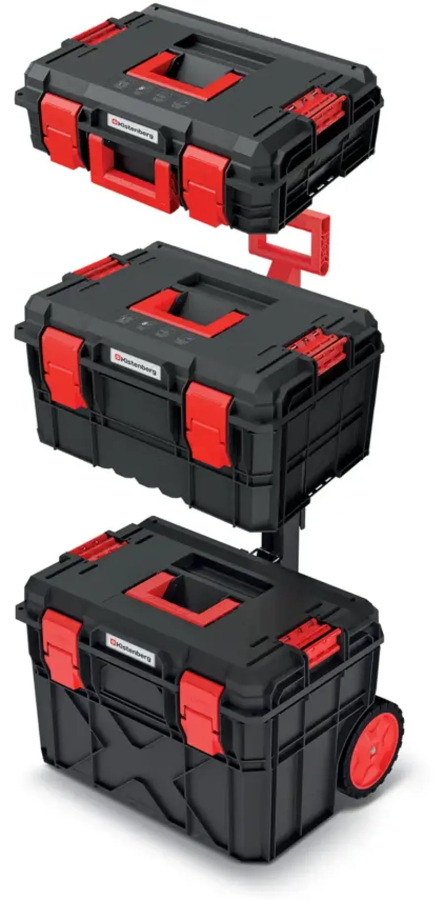 Gereedschapskisten & Opbergsystemen > Kistenberg professionele gereedschapstrolley 55x38x87cm