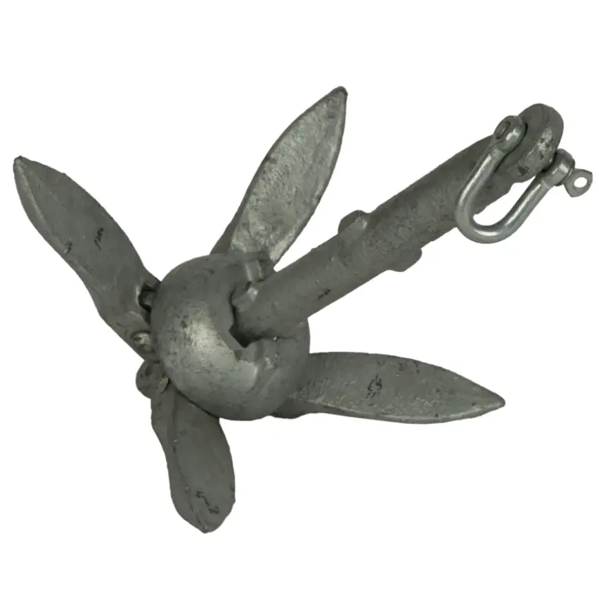 Klapanker 0,7kg gegalvaniseerd