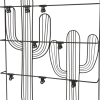 Klembord Cactus zwart 40x52 cm (bxh)