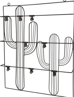 Klembord Cactus zwart 40x52 cm (bxh)