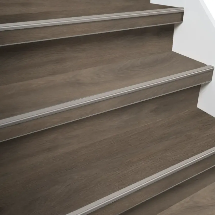 Kleurstaal Firststep Traprenovatie PVC Bruin Eiken