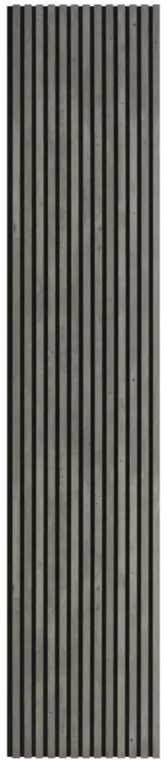 Akoestische Wandpanelen|Kleurstalen > Silentlines Kleurstaal lattenwand beton 20 x 30 cm