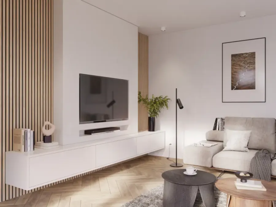 Akoestische Wandpanelen|Kleurstalen > CanDo Kleurstaal lattenwand Decowall Acoustic natuur eiken 25x30cm