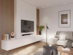 Akoestische Wandpanelen|Kleurstalen > CanDo Kleurstaal lattenwand Decowall Acoustic brons eiken 25x30cm