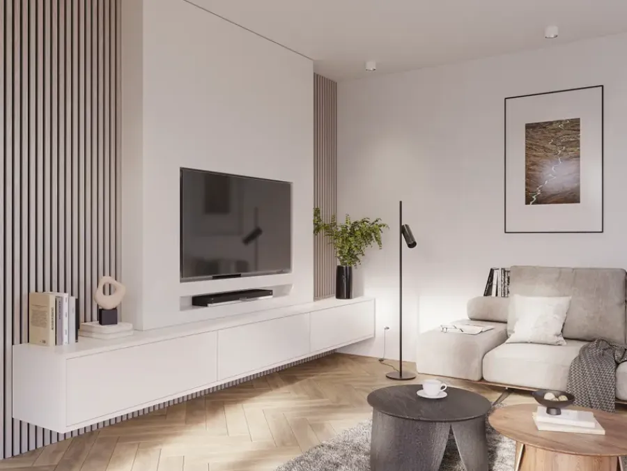Akoestische Wandpanelen|Kleurstalen > CanDo Kleurstaal lattenwand Decowall Acoustic grijs eiken 25x30 cm