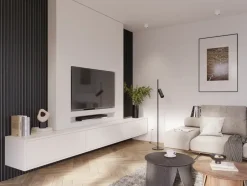 Akoestische Wandpanelen|Kleurstalen > CanDo Kleurstaal lattenwand Decowall Acoustic zwart 25x30cm