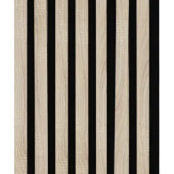 Akoestische Wandpanelen|Kleurstalen > CanDo Kleurstaal lattenwand Decowall Acoustic eiken 25x30cm