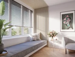 Akoestische Wandpanelen|Kleurstalen > CanDo Kleurstaal lattenwand Decowall Acoustic eiken 25x30cm