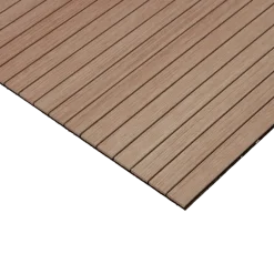 Akoestische Wandpanelen|Kleurstalen > Silentlines Kleurstaal lattenwand flexibel walnoot 20x30 cm