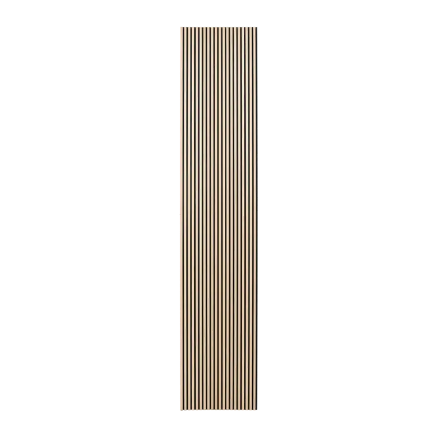 Akoestische Wandpanelen|Kleurstalen > Geen Kleurstaal lattenwand Melbourne licht eiken 20x30cm