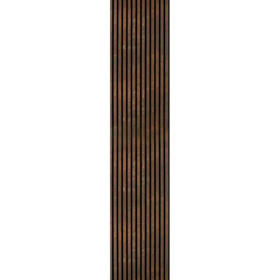 Akoestische Wandpanelen|Kleurstalen > Silentlines Kleurstaal lattenwand roest 20x30cm