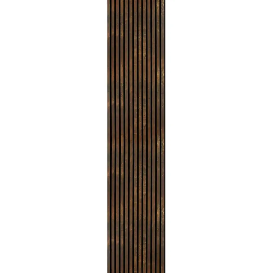 Akoestische Wandpanelen|Kleurstalen > Silentlines Kleurstaal lattenwand roest 20x30cm