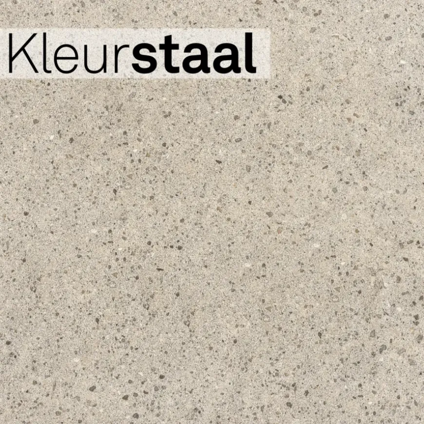 Kleurstaal Lundia click PVC Intens Lennart lichtgrijs steenlook