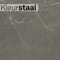Kleurstaal Lundia click PVC Stoer Arne donkergrijs steenlook