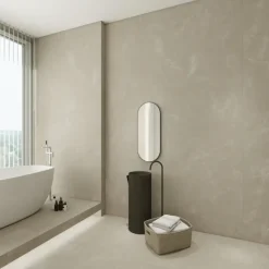 Kleurstalen|PVC Wandtegels & Panelen > Geen Kleurstaal wandtegel Allora kunststof beige marmer mat 20x30 cm