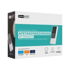 Draadloze Schakelaars|Smart Schakelmateriaal > KlikAanKlikUit Afstandsbediening ATMT-502 met Timerfunctie