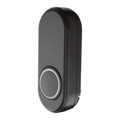 Intercoms & Deurbellen|Elektronische Beveiliging > KlikAanKlikUit Draadloze drukknop ACDB-8000A Zwart
