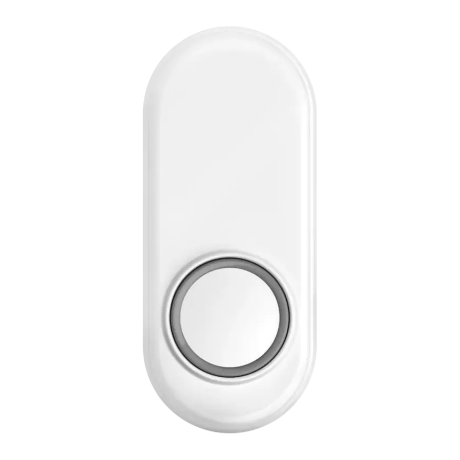 Intercoms & Deurbellen|Elektronische Beveiliging > KlikAanKlikUit Draadloze drukknop ACDB-8000A W