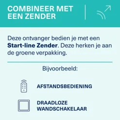Draadloze Schakelaars|Schakelaars > KlikAanKlikUit Inbouwschakelaar ACM-2000