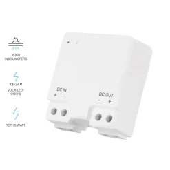 Dimmers|Inbouw Schakelmateriaal > KlikAanKlikUit LED Dimmer 12-24V ACM-LV24