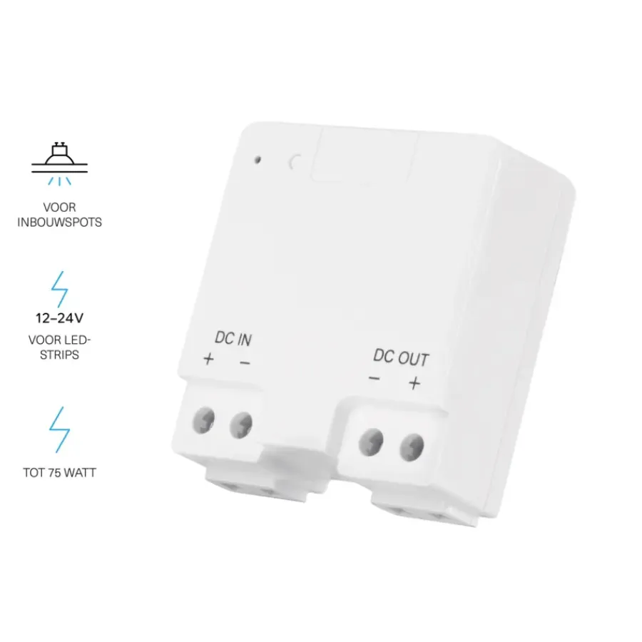 Dimmers|Inbouw Schakelmateriaal > KlikAanKlikUit LED Dimmer 12-24V ACM-LV24