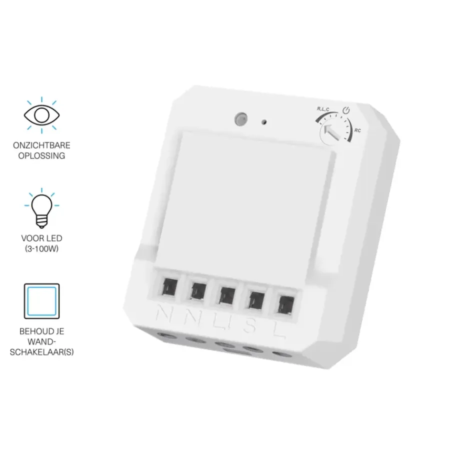 Dimmers|Inbouw Schakelmateriaal > KlikAanKlikUit led inbouwdimmer acm-250