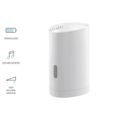 Intercoms & Deurbellen|Elektronische Beveiliging > KlikAanKlikUit Mobiele draadloze deurbel ACDB-9000C