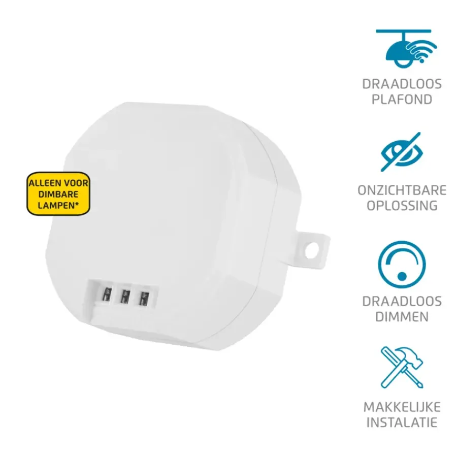 Dimmers|Inbouw Schakelmateriaal > KlikAanKlikUit Multi Inbouwdimmer ACM-100