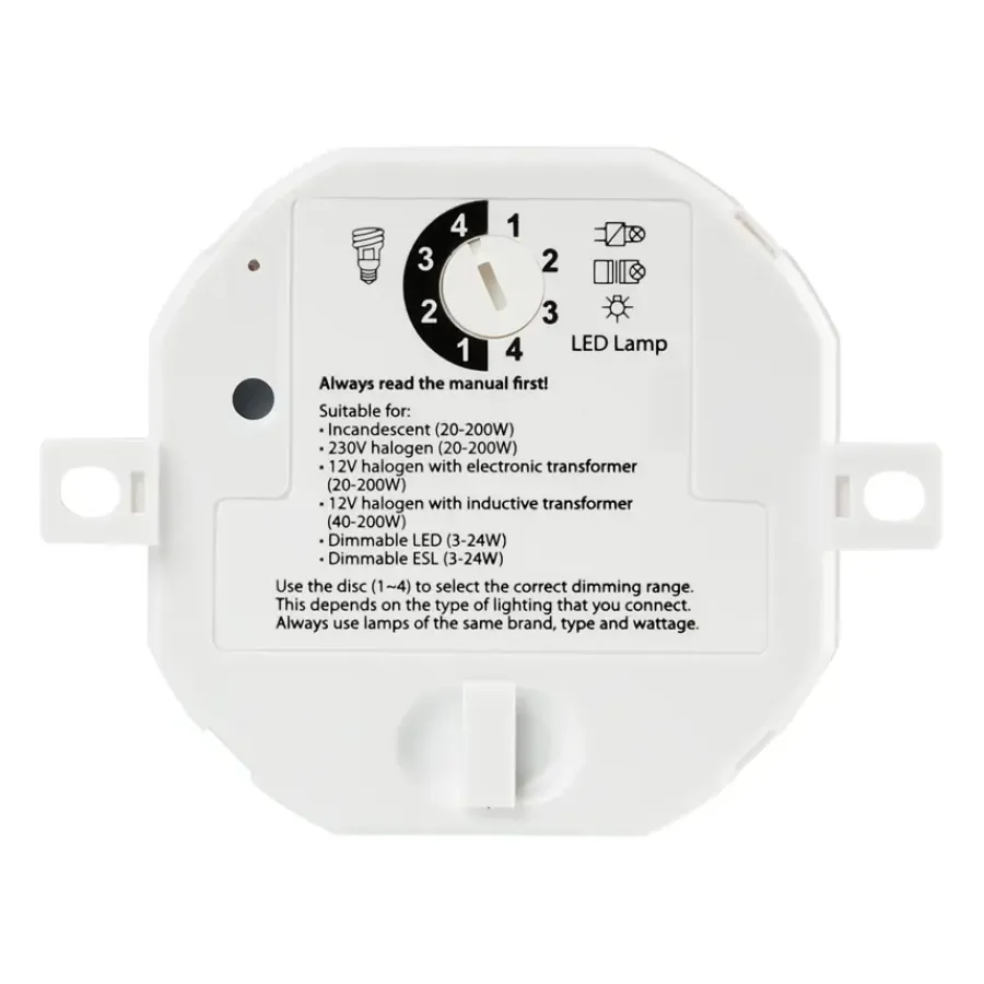 Dimmers|Inbouw Schakelmateriaal > KlikAanKlikUit Multi Inbouwdimmer ACM-100
