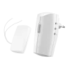 Intercoms & Deurbellen|Elektronische Beveiliging > KlikAanKlikUit Plug-in draadloze deurbelset met zender ACDB-8000BC
