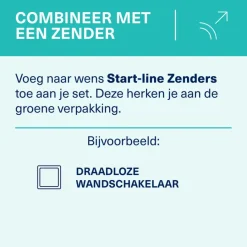 Draadloze Schakelaars|Schakelaars > KlikAanKlikUit schakelset APC3-2300R afstandsbediening en 3x stekkerdoos schakelaars
